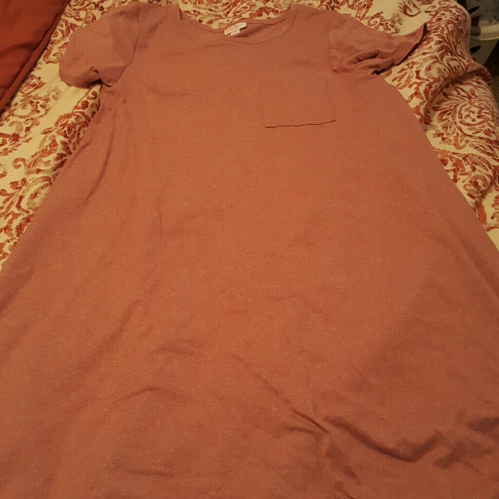 LuLaRoe Heathered Rose Carly